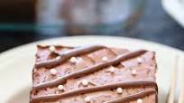 Eggless Chocolate Mousse Brownie Eggless Chocolate Mousse Brownie