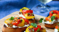 Pepperonata Bruschetta Pepperonata Bruschetta