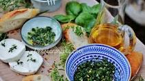 OLIVE OIL DIP WITH FRESH HERBS OLIVE OIL DIP WITH FRESH HERBS