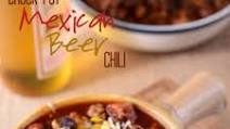 Crock Pot Mexican Beer Chili Crock Pot Mexican Beer Chili