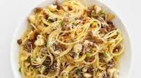 Sausage-Cauliflower Spaghetti Sausage-Cauliflower Spaghetti