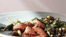 Asian Flank Steak with Asparagus and Wild-Rice Pilaf Asian Flank Steak with Asparagus and Wild-Rice Pilaf