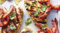 Grilled Cilantro Chicken & Shrimp Grilled Cilantro Chicken & Shrimp