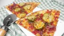 Garlicky Bacon and Pickle Pizza Garlicky Bacon and Pickle Pizza