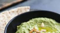 Basil Hummus Basil Hummus