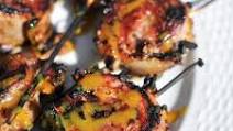 Pecan-Crusted Pork Pinwheels Recipe | Grilling Pecan-Crusted Pork Pinwheels Recipe | Grilling