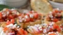 Tomato Basil Bruschetta Bites Tomato Basil Bruschetta Bites
