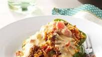 Rice-Stuffed Peppers Rice-Stuffed Peppers