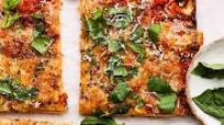 Matzo Pizza with Parmesan & Lemon Zest Matzo Pizza with Parmesan & Lemon Zest
