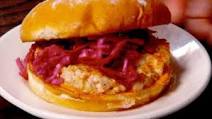 Salmon Burgers with Curry Mayo and Asian Slaw Salmon Burgers with Curry Mayo and Asian Slaw