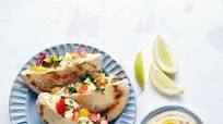 Vegane Pitataschen mit Hummus und Grillgemüse Vegane Pitataschen mit Hummus und Grillgemüse