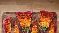 Rainbow Sheet-Pan Pizza Recipe by Tasty Rainbow Sheet-Pan Pizza Recipe by Tasty