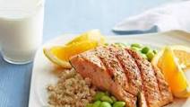 Honey Soy Grilled Salmon with Edamame and Brown Rice Honey Soy Grilled Salmon with Edamame and Brown Rice