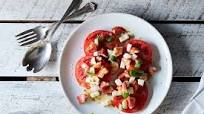 Brown Butter Lobster Caprese Salad Brown Butter Lobster Caprese Salad
