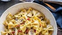 Instant Pot Creamy Pesto Pasta with Mushrooms Instant Pot Creamy Pesto Pasta with Mushrooms