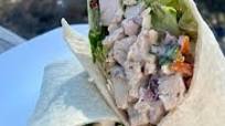 Mediterranean Chicken Salad Wraps Mediterranean Chicken Salad Wraps
