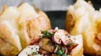 Baked Potato with Mushrooms Recipe Baked Potato with Mushrooms Recipe