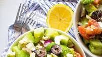 Avocado Greek Salad Avocado Greek Salad