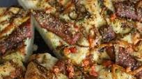 Sausage Focaccia Sausage Focaccia