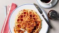 Sweet Hot Fried Chicken and Waffles Sweet Hot Fried Chicken and Waffles