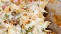 One Pan Cheesy Beef & Tomato Pasta One Pan Cheesy Beef & Tomato Pasta