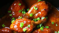 Slow Cooker Pineapple Orange BBQ Chicken Slow Cooker Pineapple Orange BBQ Chicken