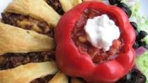 Vegetarian Pampered Chef Taco Ring Vegetarian Pampered Chef Taco Ring