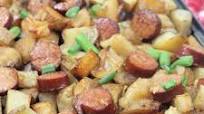 Oven Roasted Smoked Sausage and Potatoes Oven Roasted Smoked Sausage and Potatoes