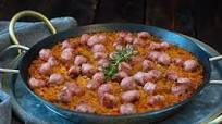 Arroz con longaniza y jamón Arroz con longaniza y jamón
