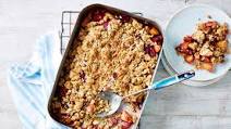 Apple & rhubarb crumble Apple & rhubarb crumble