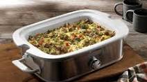 Slow Cooker Overnight Breakfast Casserole Slow Cooker Overnight Breakfast Casserole