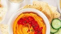 Roasted Red Pepper Hummus Roasted Red Pepper Hummus
