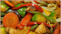 Chop suey con cerdo (comida china) Chop suey con cerdo (comida china)