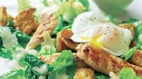Chicken Caesar salad with poached egg | Asda Good Living Chicken Caesar salad with poached egg | Asda Good Living