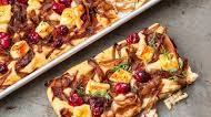 Focaccia with Caramelized Onions, Cranberries, and Brie Focaccia with Caramelized Onions, Cranberries, and Brie