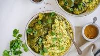 Keto Chicken Saag with Cauliflower Rice Keto Chicken Saag with Cauliflower Rice