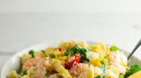 Shrimp Pasta Primavera Shrimp Pasta Primavera