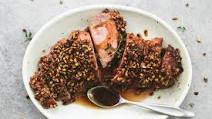 Pecan-Crusted Pork Tenderloin Pecan-Crusted Pork Tenderloin
