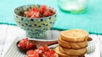 Bruschetta with Tomato and Basil Bruschetta with Tomato and Basil