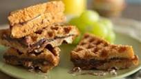 Stuffed Cinnamon French Toast Waffle Sandwiches Stuffed Cinnamon French Toast Waffle Sandwiches