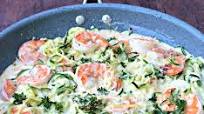 Keto Low-Carb Creamy Garlic Shrimp Alfredo Zucchini Noodles (Zoodles) Keto Low-Carb Creamy Garlic Shrimp Alfredo Zucchini Noodles (Zoodles)