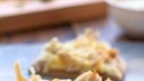 Healthy Chicken Alfredo Pizza Healthy Chicken Alfredo Pizza