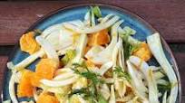 Raw salad with Fennel and Orange Raw salad with Fennel and Orange