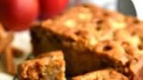 Eggless Apple Butterscotch Cake Eggless Apple Butterscotch Cake