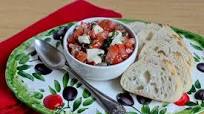 Marinated Tomato and Cheese Salad Marinated Tomato and Cheese Salad