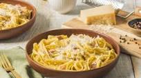 Pasta with Pancetta Cream Sauce Pasta with Pancetta Cream Sauce
