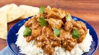 Chicken Tikka Masala With Chicken Thighs, Basmati Rice, and Garlic Naan Chicken Tikka Masala With Chicken Thighs, Basmati Rice, and Garlic Naan