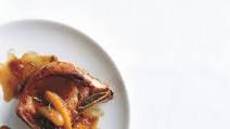 Brandied-Peach Pork Chops Recipe Brandied-Peach Pork Chops Recipe