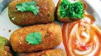 Palak paneer cutlet Palak paneer cutlet