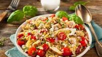 Orzo Salad with Feta, Olives and Bell Peppers Orzo Salad with Feta, Olives and Bell Peppers